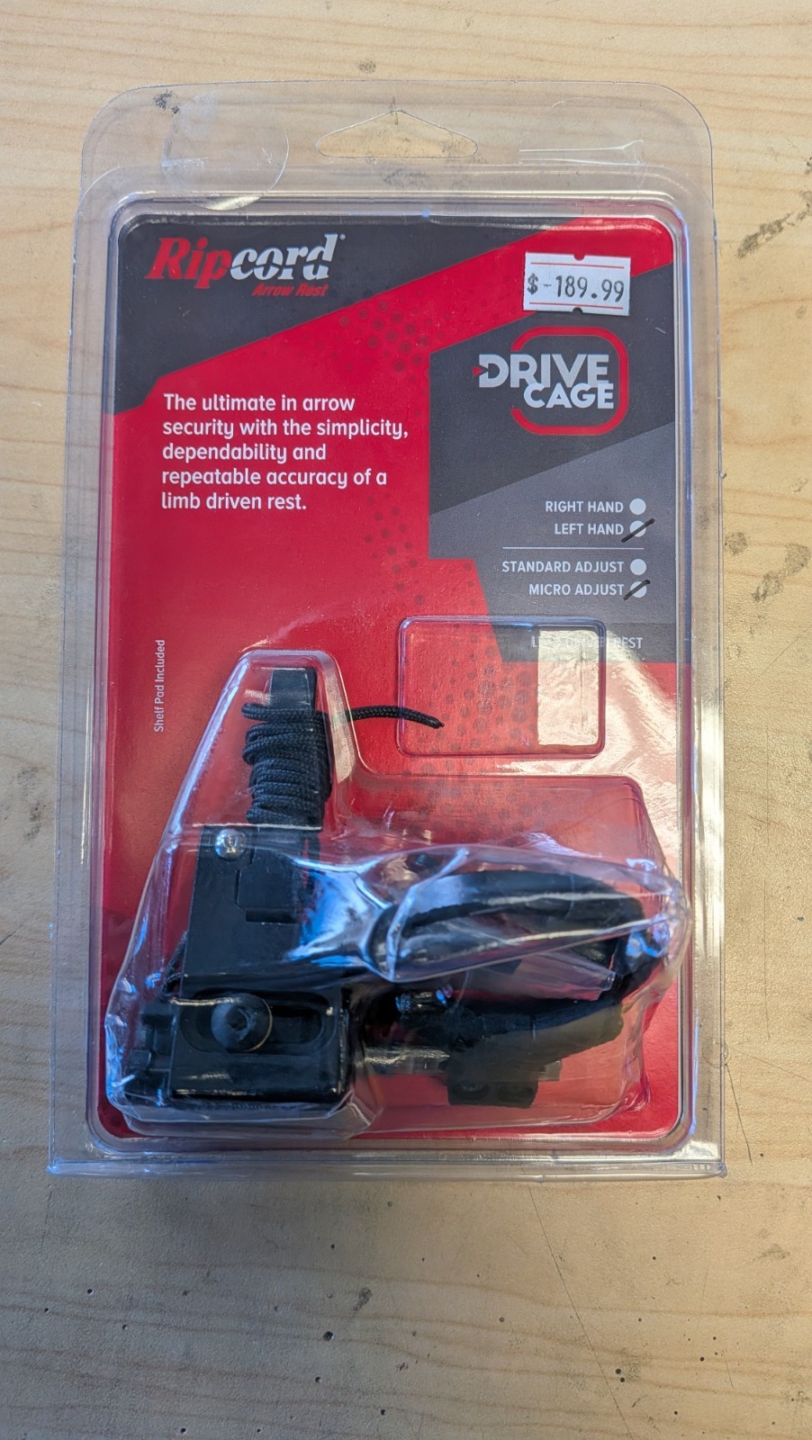 Ripcord Drive Cage, LH
