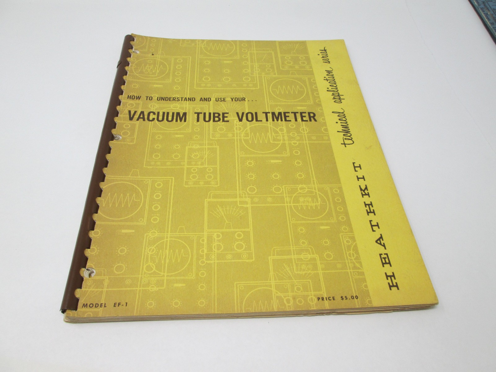 Heathkit EF-1 How to Understand and use your Vacuum Tube Voltmeter ORIGINAL