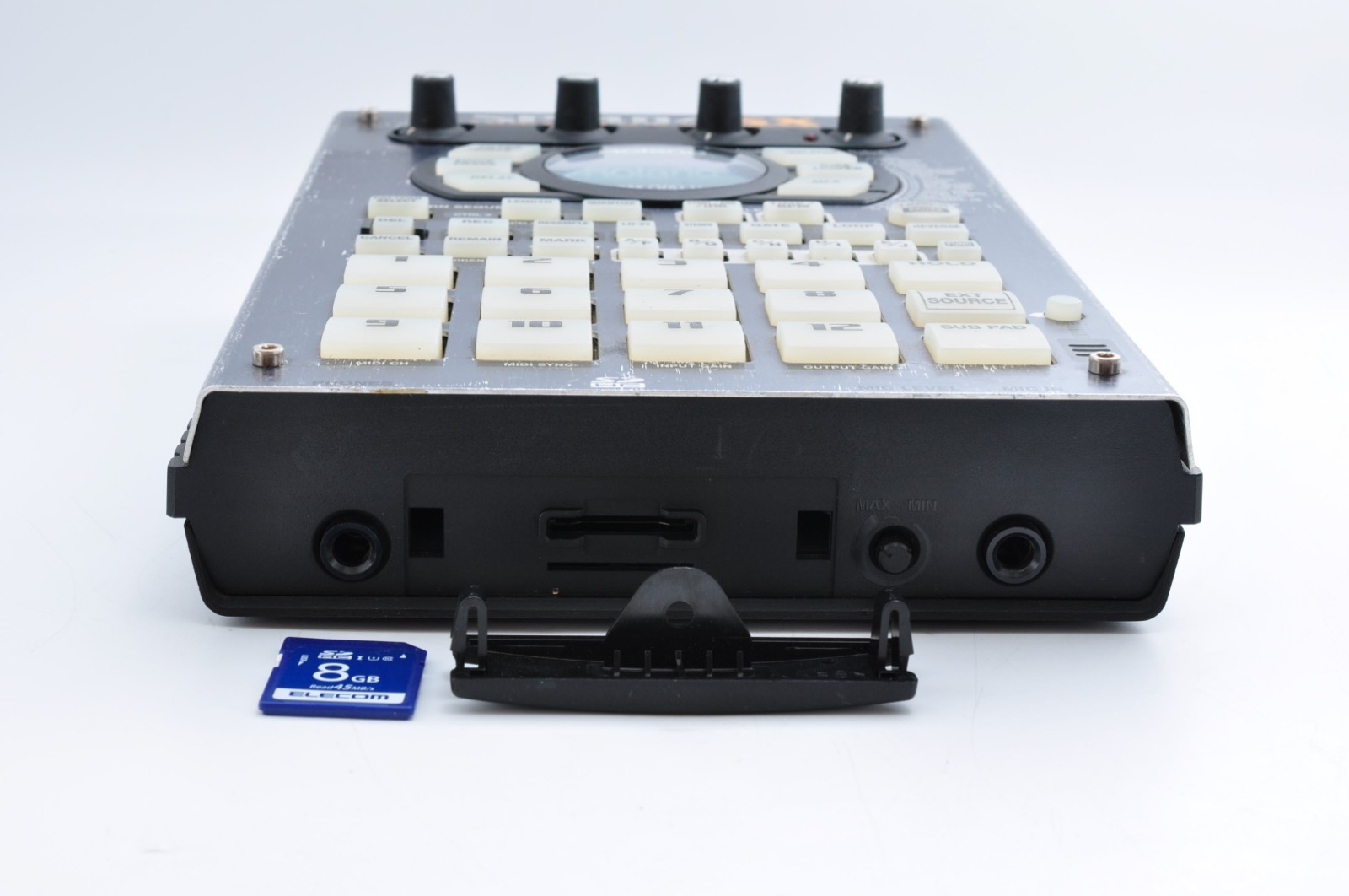 Roland SP-404SX Linear Wave Sampler 2011 w/Adapter + SD Card Working A4A2038