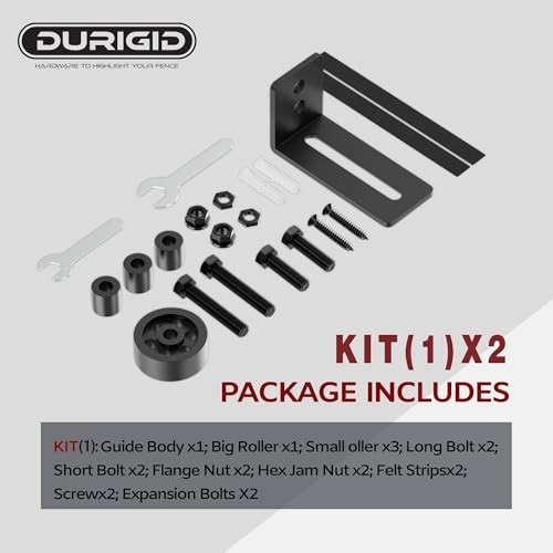 Barn Door Floor Guide - Roller Roller - 2 Pack