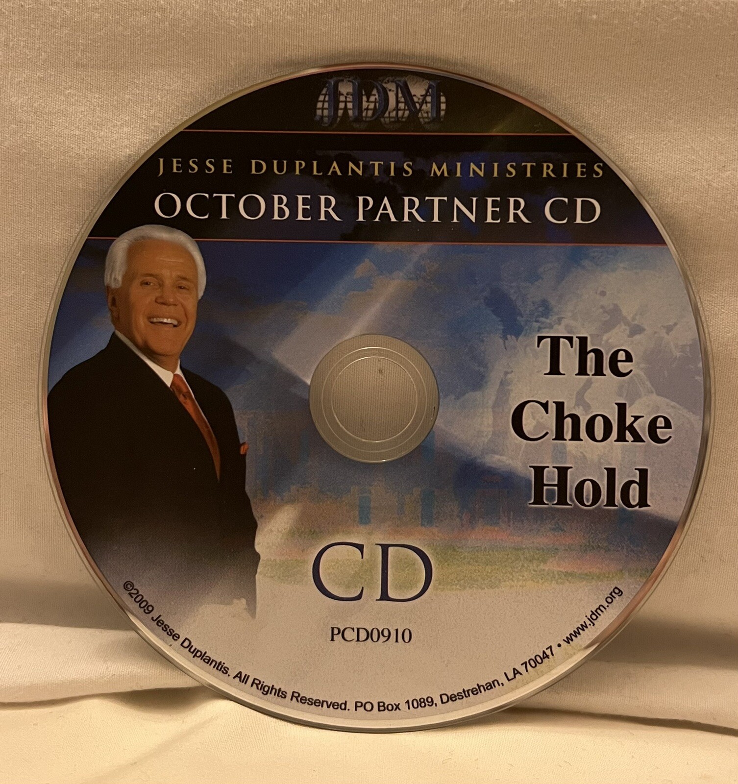 Jesse Duplantis (CD#PCD0910) Message-The Choke Hold