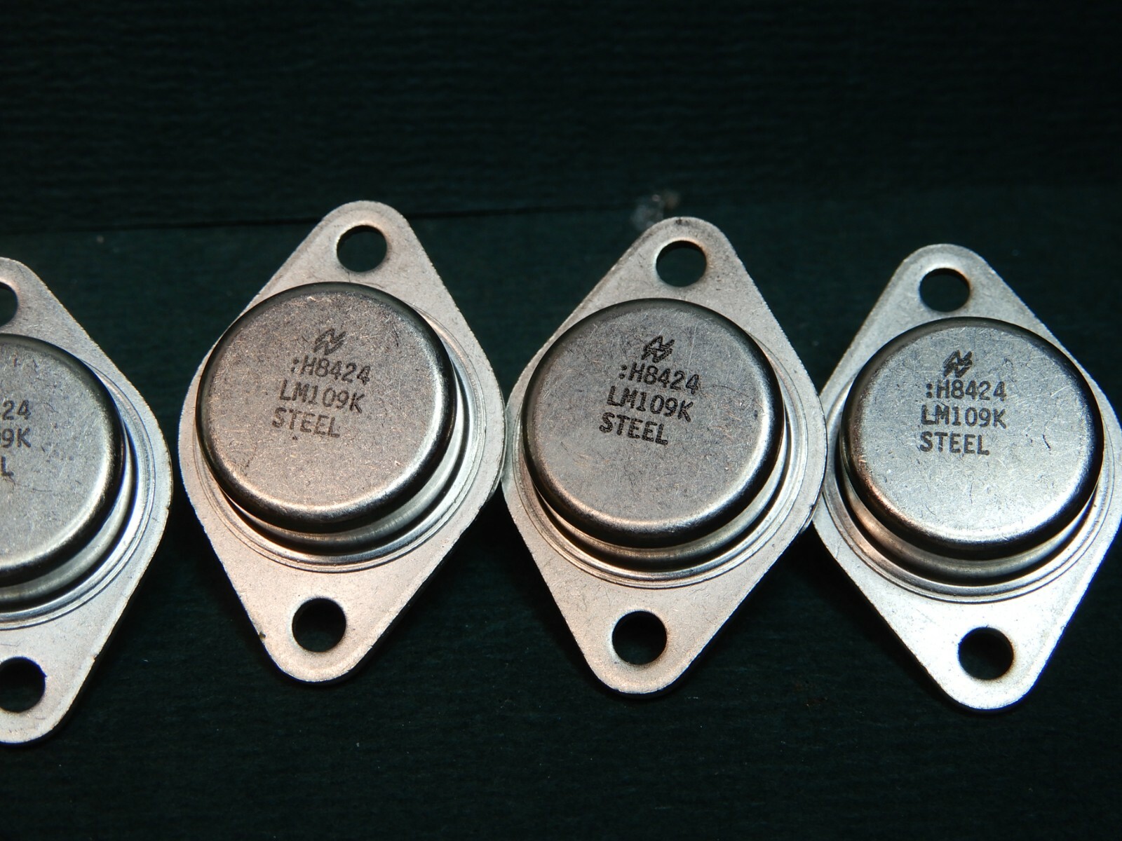 National Semiconductor LM109K Voltage Regulators Qty 6 NOS