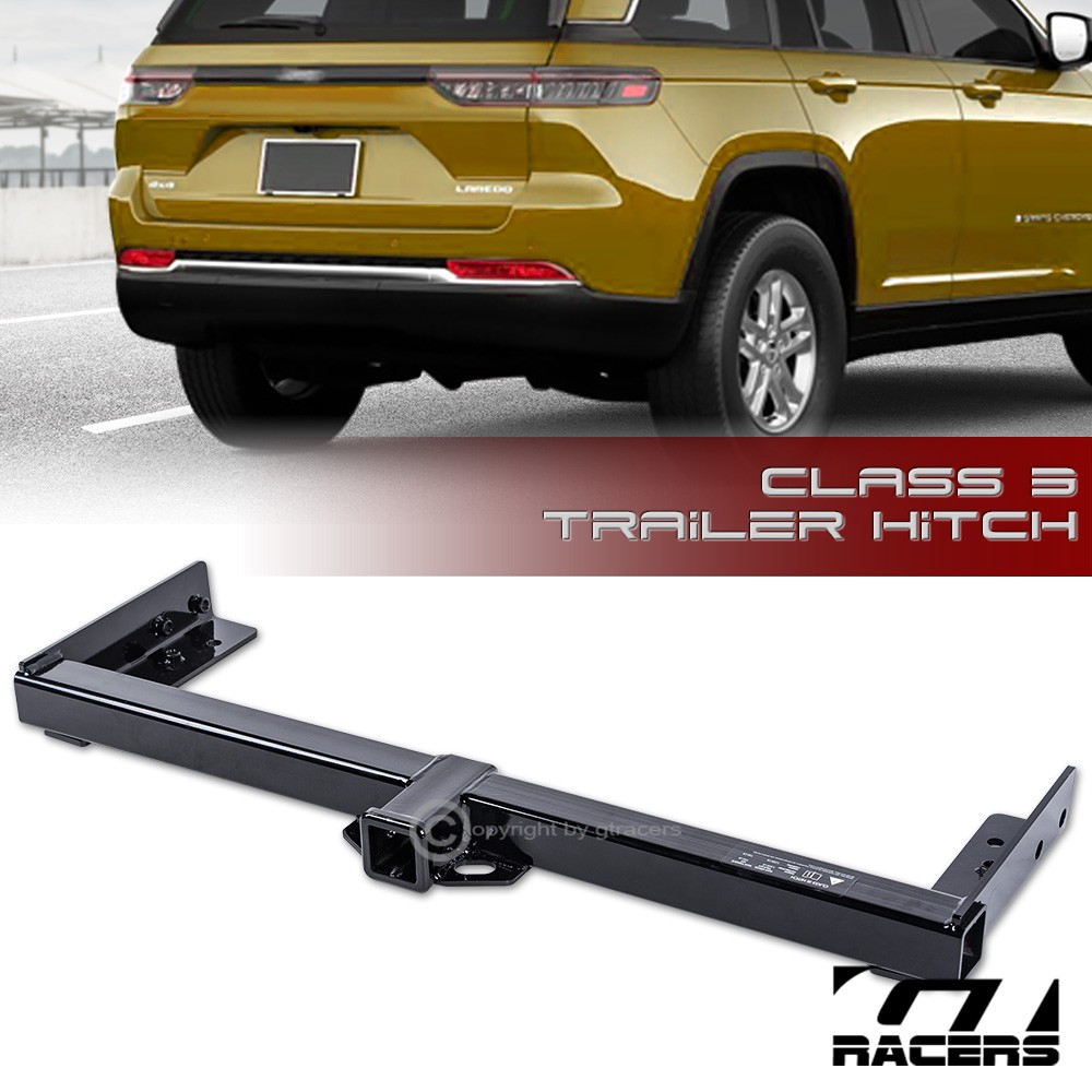 For 21-25 Grand Cherokee L Class 3 Rear Mounting Trailer Hitch w/2" Tow Receiver