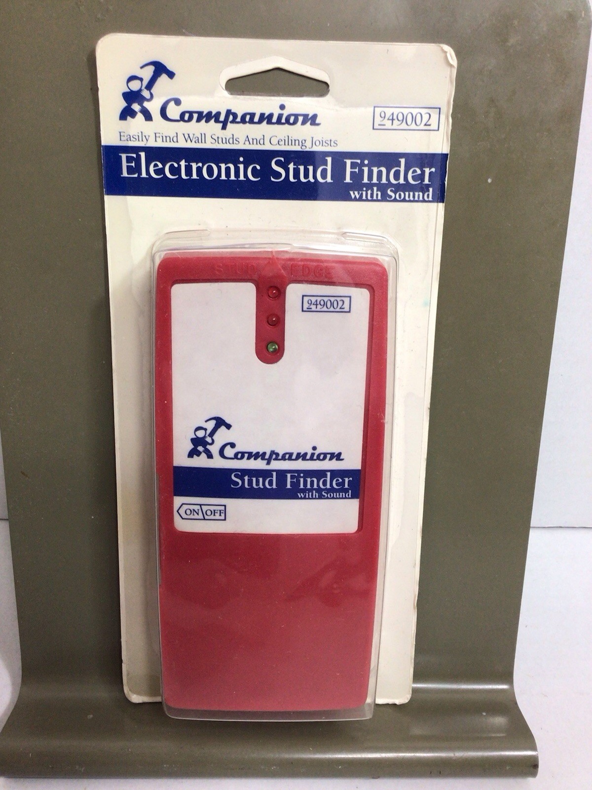 Companion Electronic Stud Finder, #949002, Red, NIB