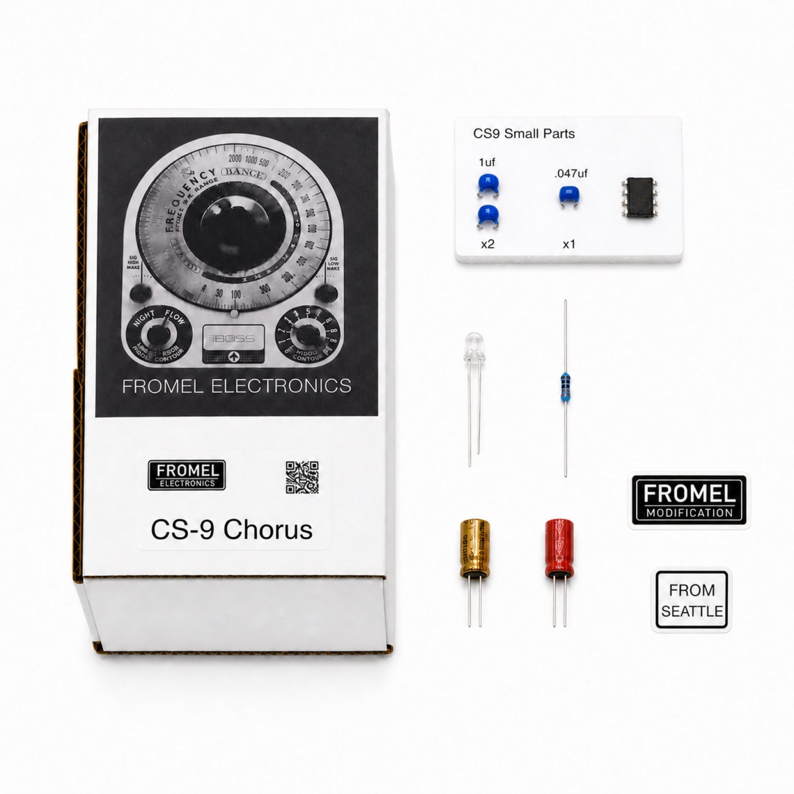 Fromel Electronics - Ibanez CS-9 Chorus Supreme Leslie Mod Kit