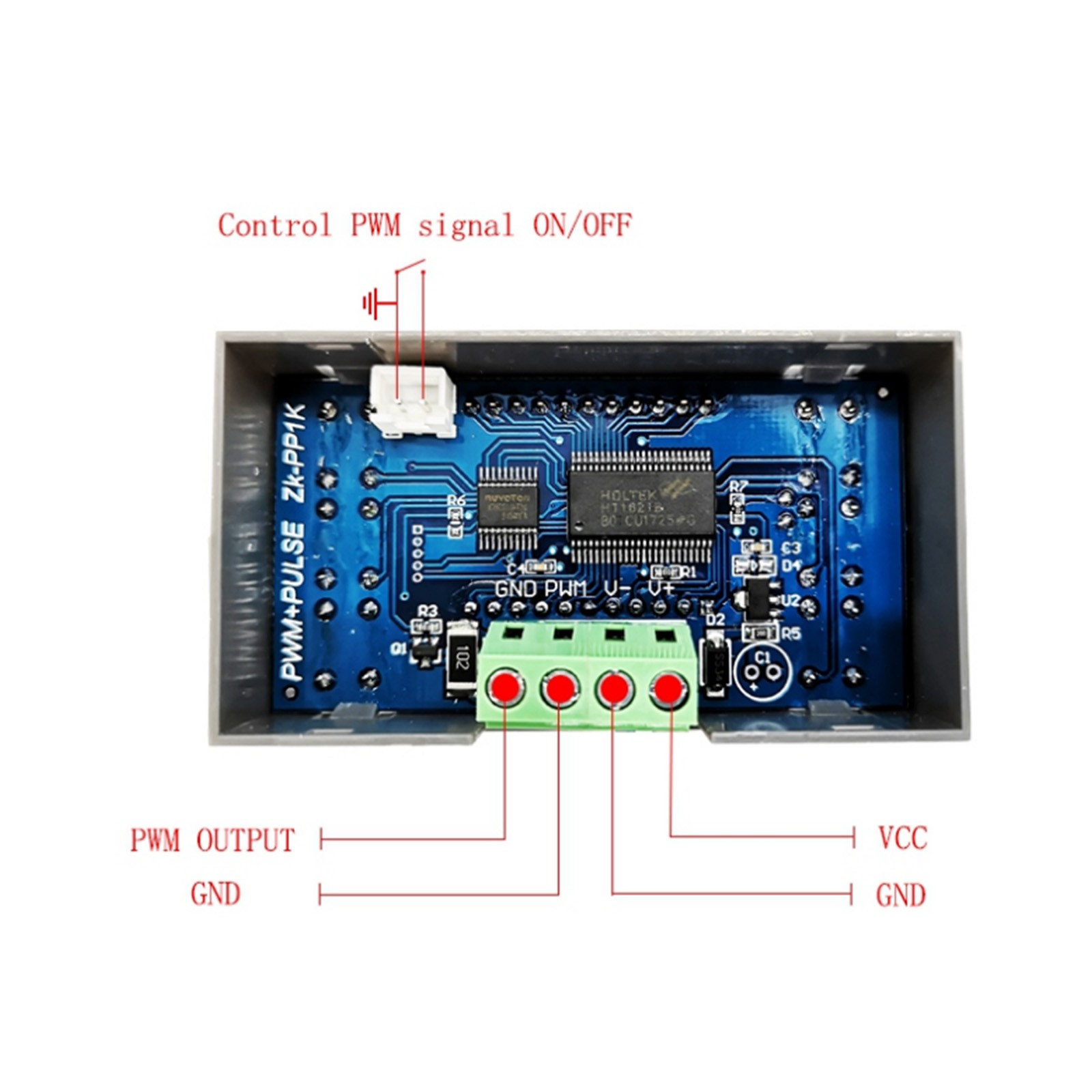 Adjustable PWM Signal Generator Module Pulse Frequency Duty Cycle Square Wave #8