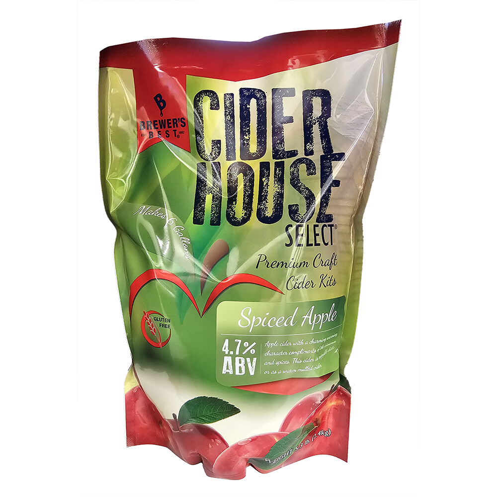 Brewer's Best Cider House Select Spiced Apple Cider Making Kit