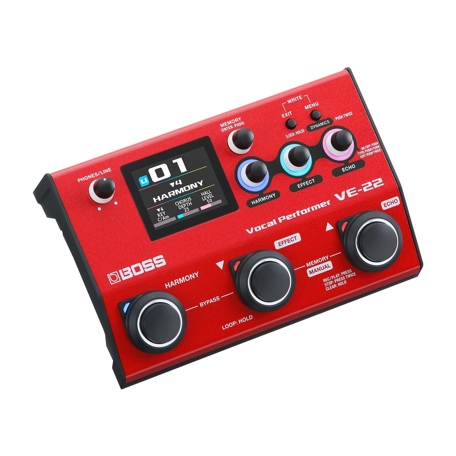 Boss VE-22 Vocal Performer Vocal Multi-Effects