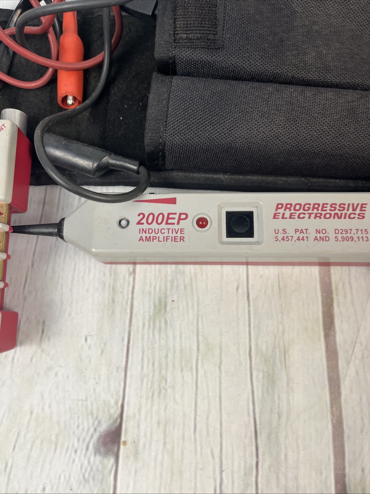 Progressive Electronics 200EP Inductive Amplifier W/Adap Toner AT8 And Case