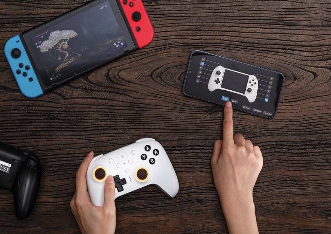 8BitDo Ultimate 2 Bluetooth Controller for Switch 2 Switch Windows PC TMR Hall J