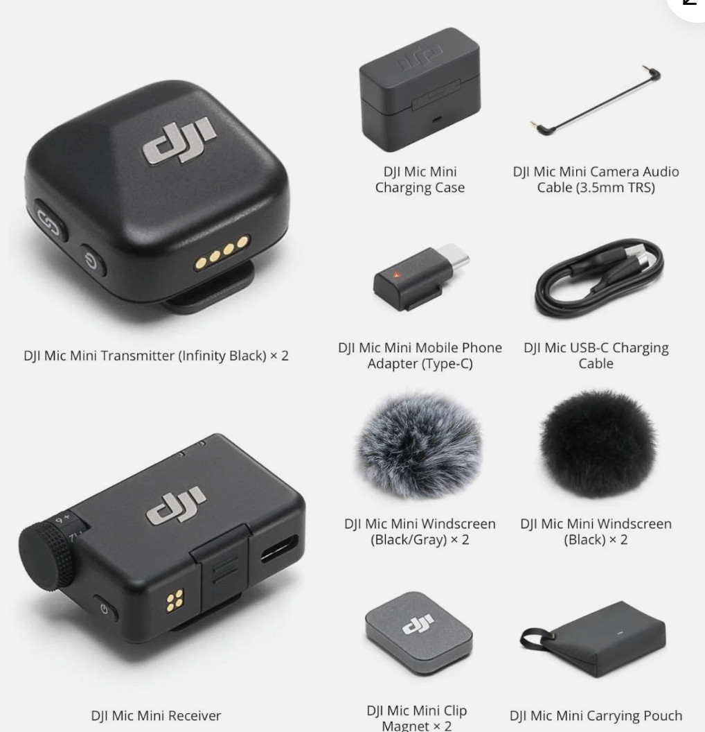 DJI Mic Wireless Microphone System