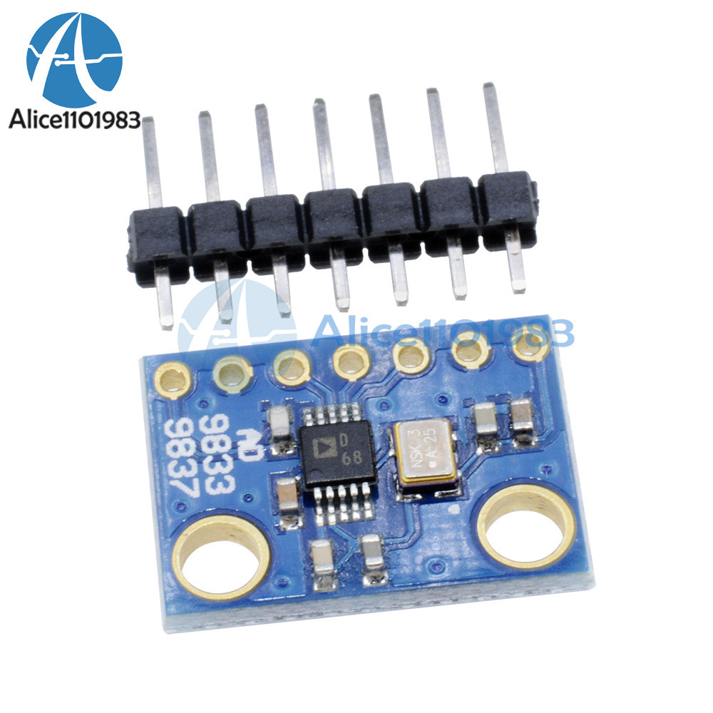 AD9833 DDS Signal Generator Module Programmable Microprocessors Sine Square Wave