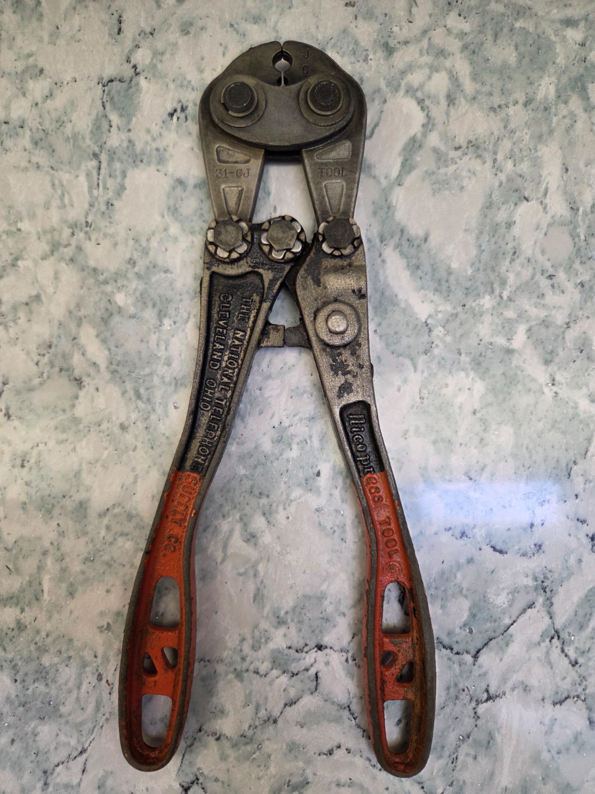 Vintage Nicopress crimper pliers model 31-CJ