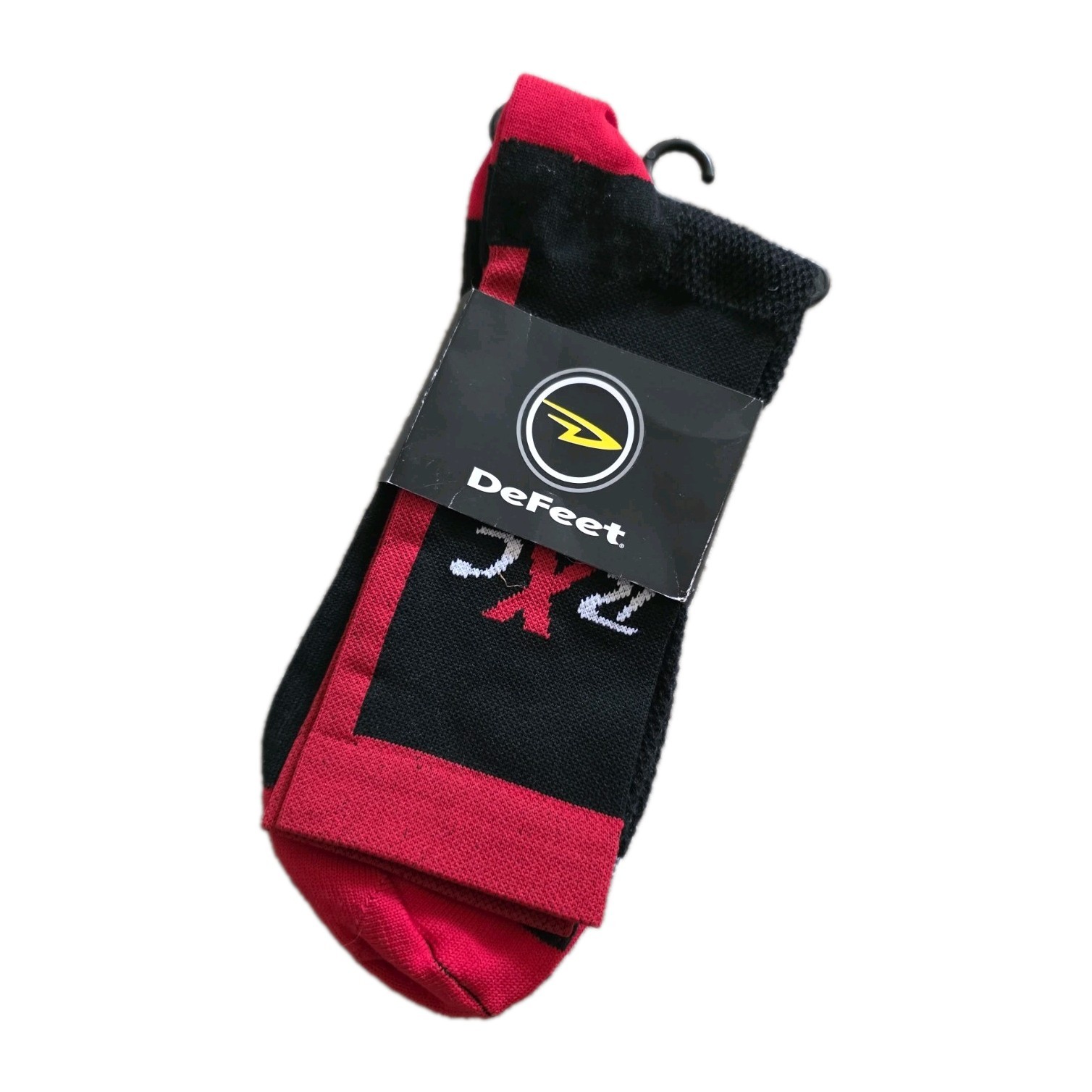 NWT DeFeet Extra Mile Racer X Unisex Cycling Socks Size XL Ride Run Play USA