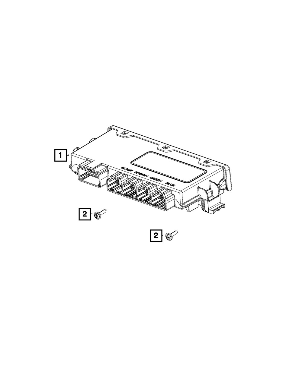 Genuine Mopar Vehicle Systems Interface Module 68236708AH