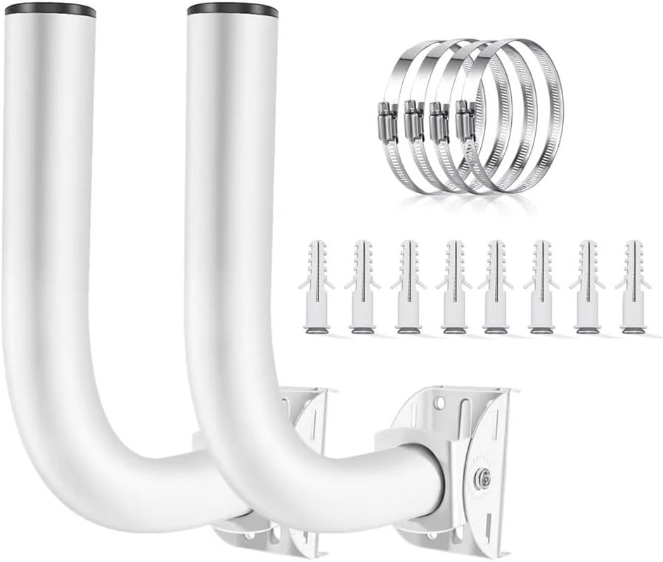 Adjustable Sturdy Universal Wireless Bridge Bracket Mount Kit, Pole and Wall-Mou