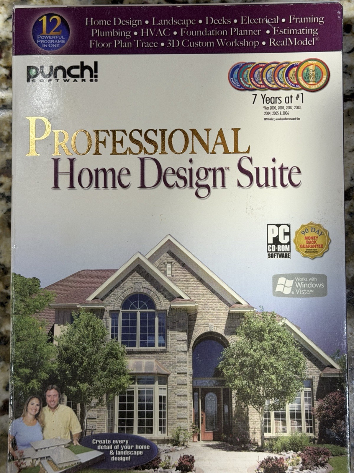 Punch! Professional Home Design Suite. 12 Piece Set New In Sealed Box