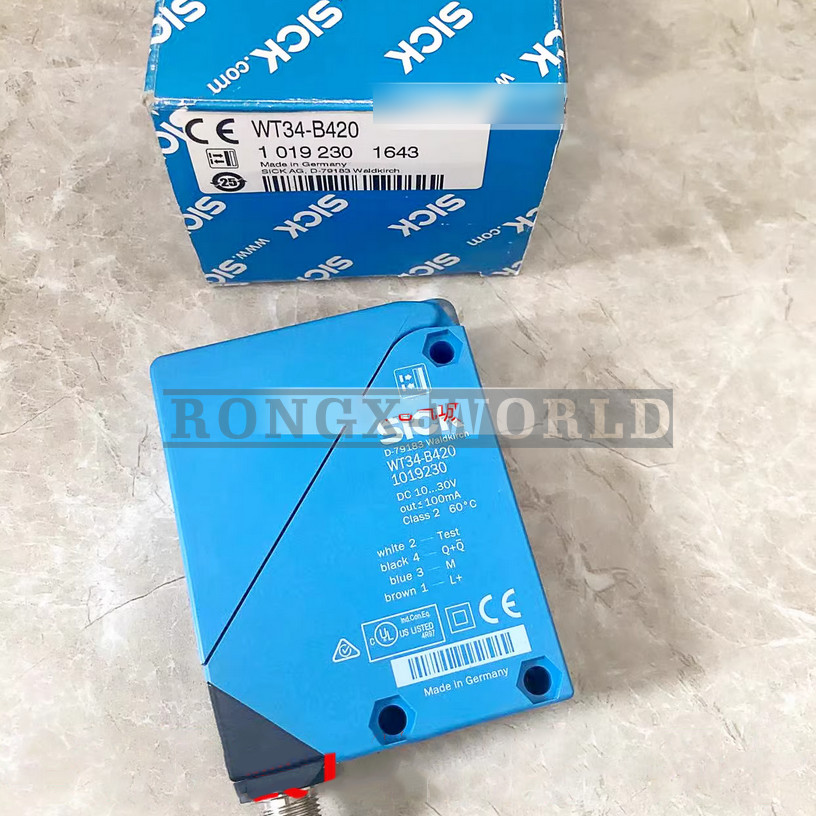 1PCS Sick WT34-B420 Photoelectric Sensor 1019230 WT34B420 New