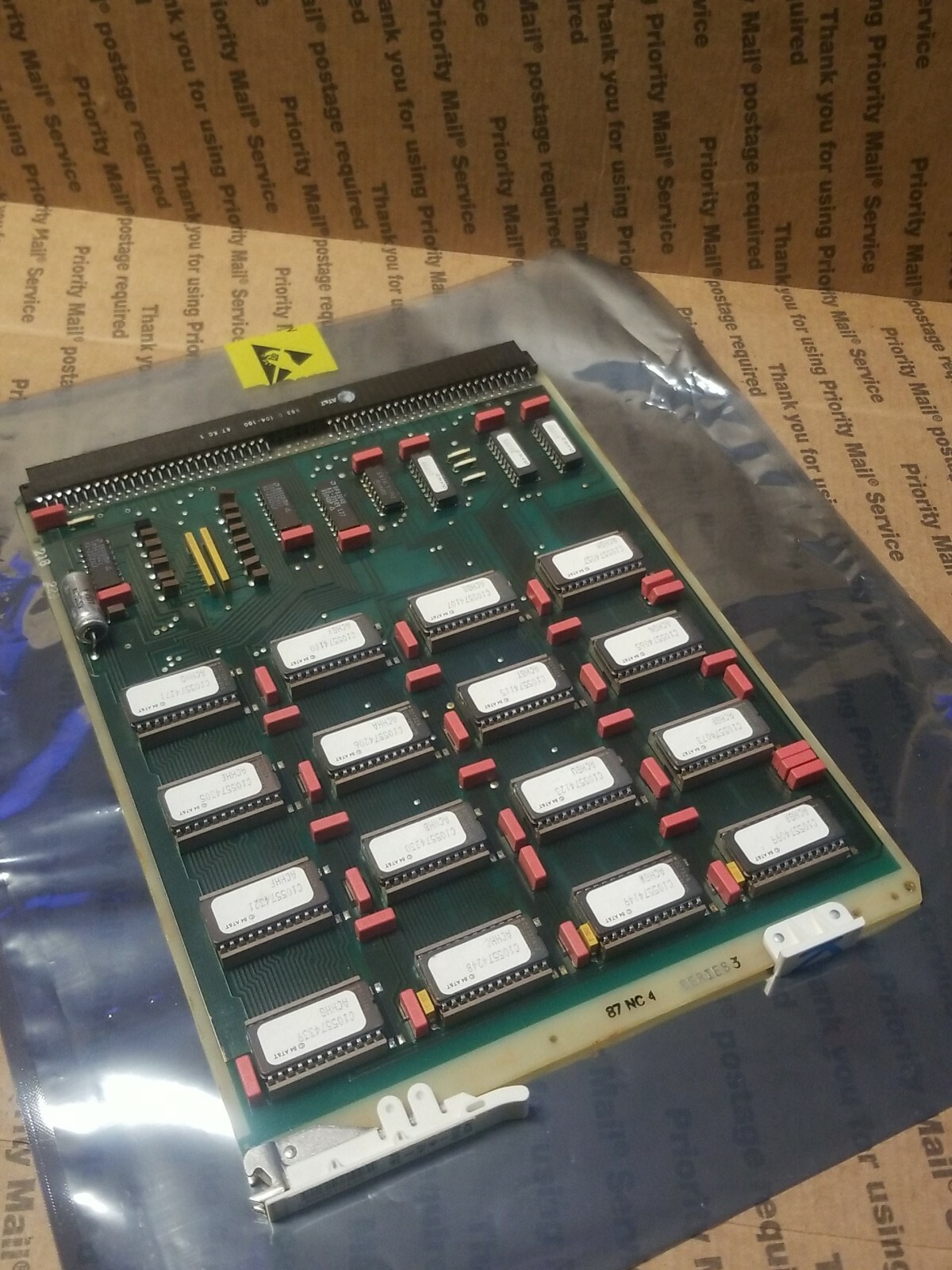 Vintage AT&T Circuit Board Card Module 1980'S LOOK NICE FREE SHIPPING RARE SM