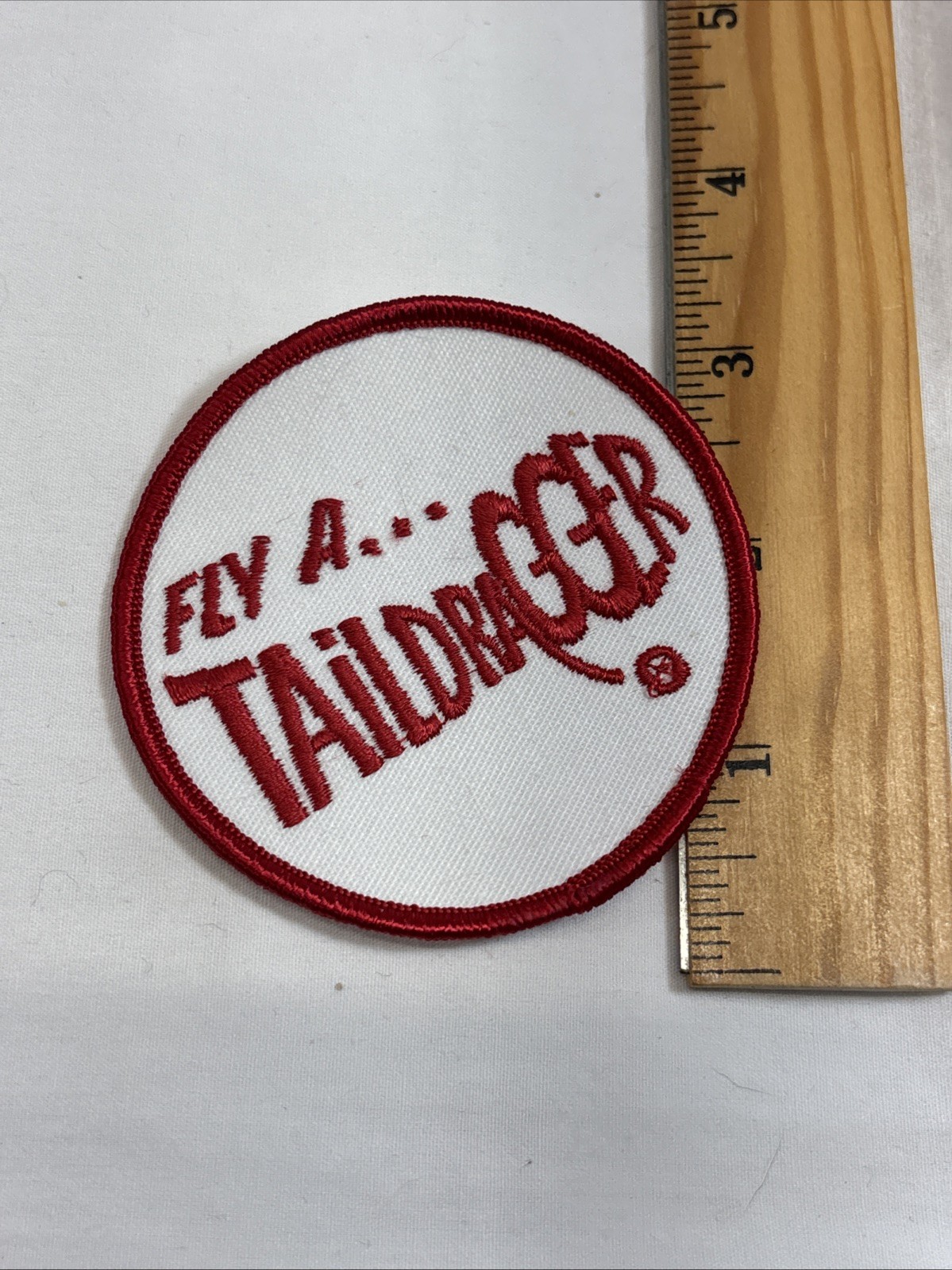 Fly A Taildragger Aviation Novelty Patch