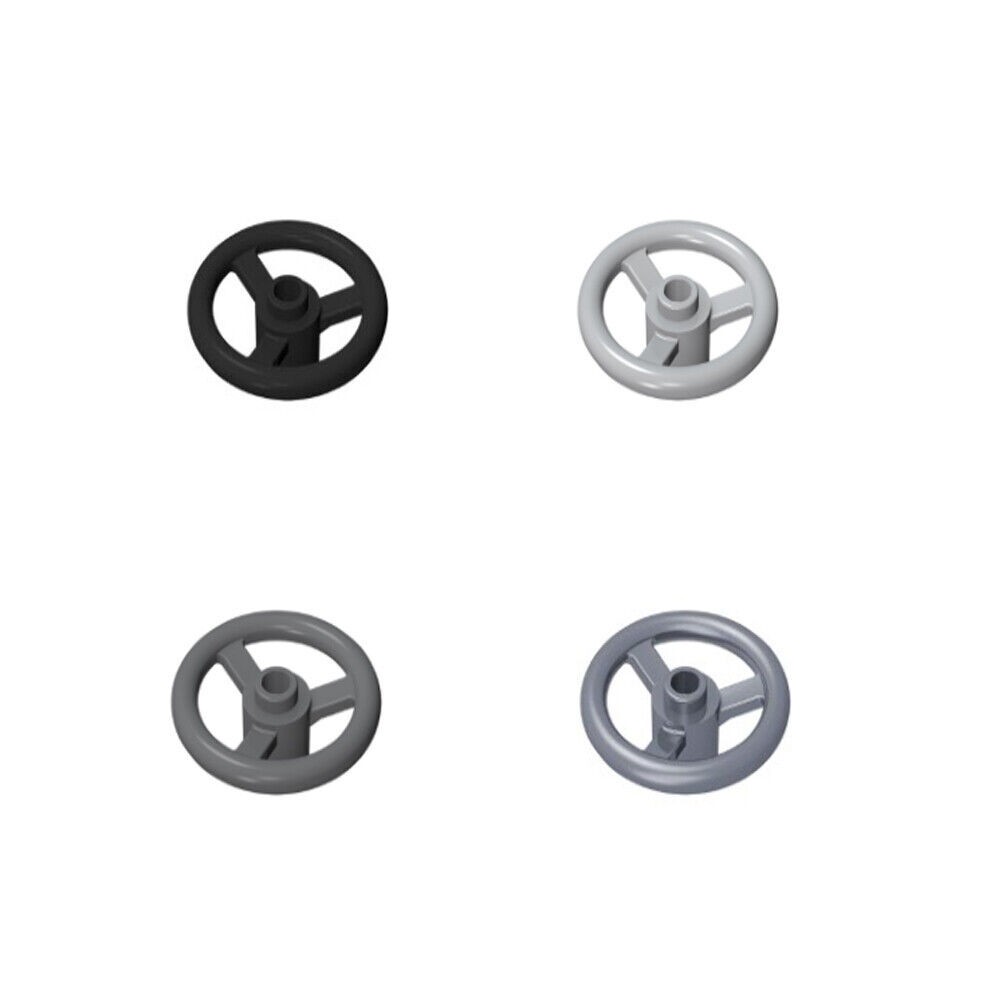50x Part 2819 Technic Steering Wheel Small (3 Studs Diameter) 100% Compatible
