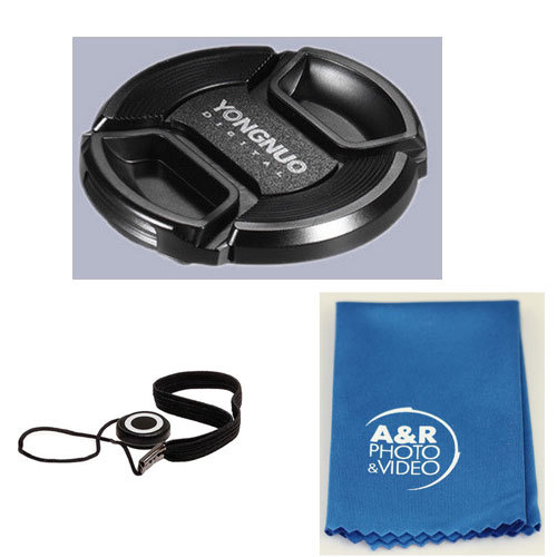 Yongnuo Front lens cap fits  50mm 35mm Nikon cover Protector 100mm 85mm 40mm 58m