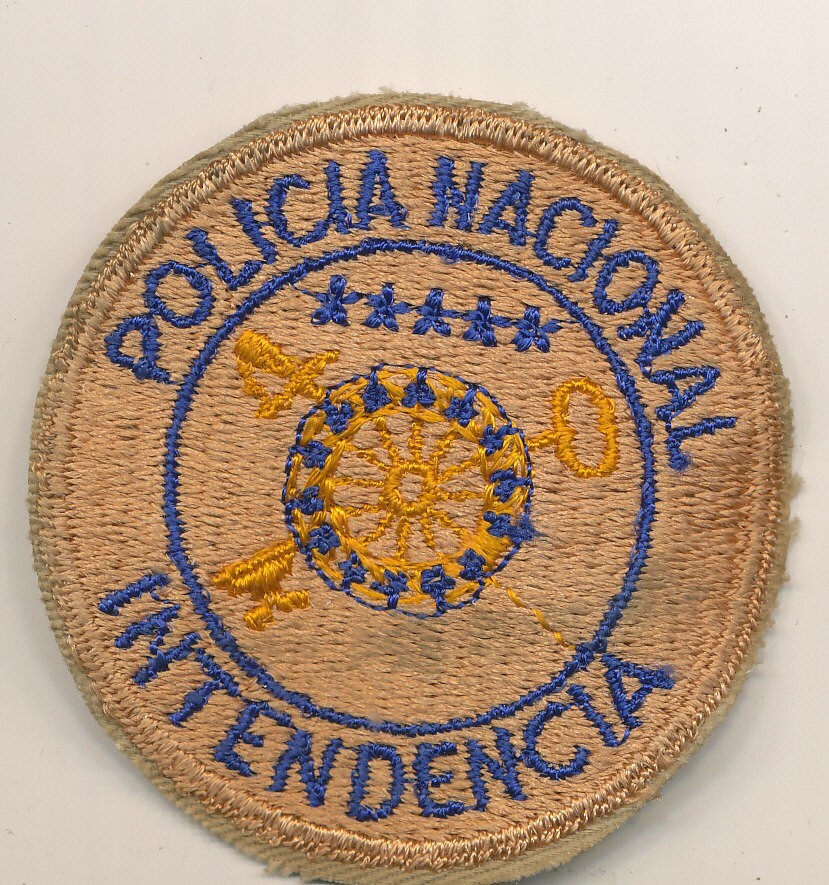 Colombian Police Intendencia 1960s-70s vintage