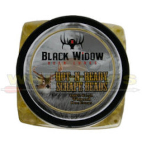 Black Widow Deer Lure ScrapeBeads - Southern (Red) - Hot-N-Ready - 2oz. -S0489