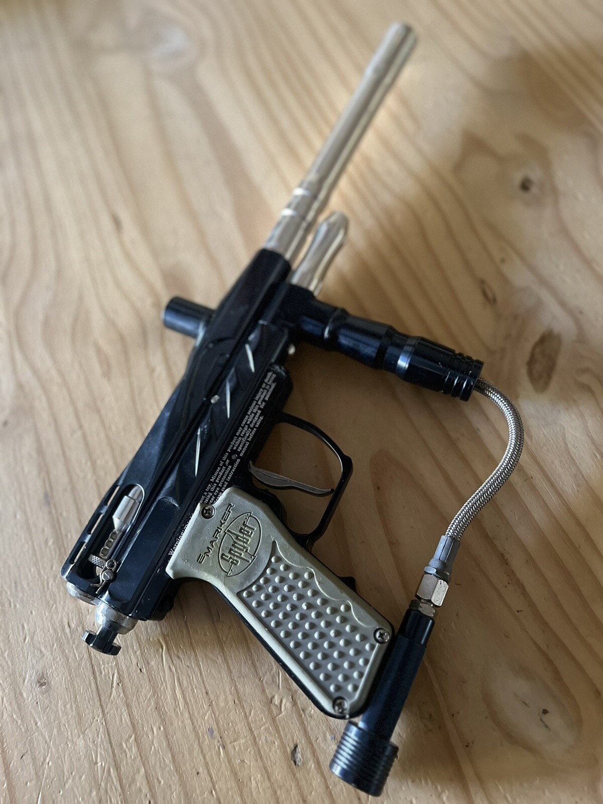 Spyder Imagine E-Marker Paintball Marker Gun Blue Untested