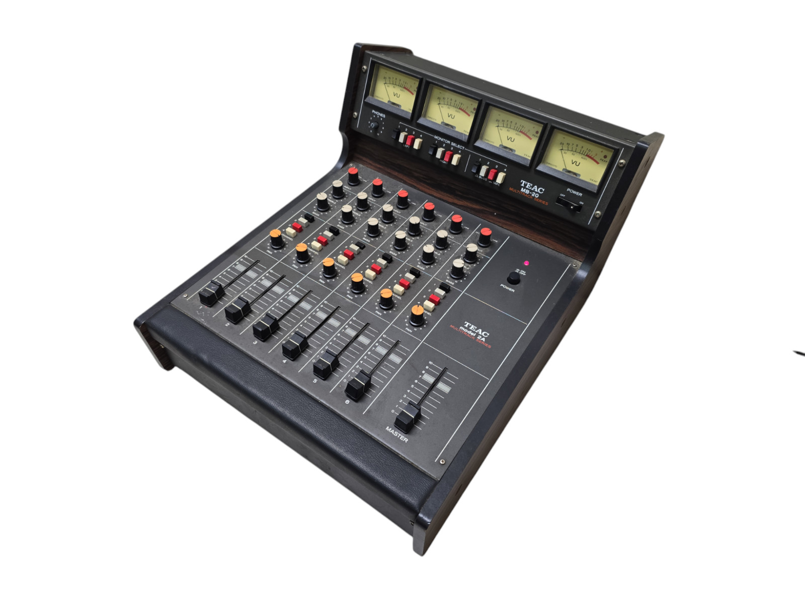 Teac Model 2A Multitrack Mixing Console w/ MB-20 Meter Bridge | Tested