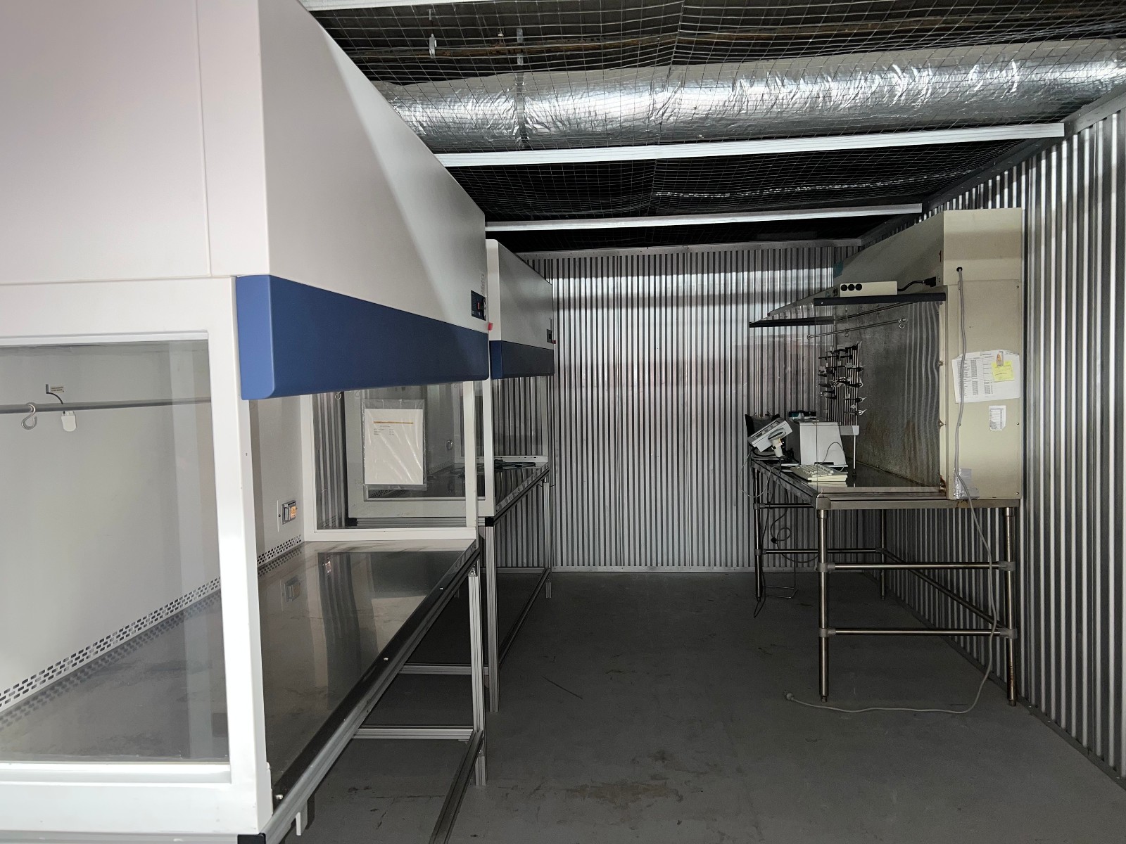 ESCO Laminar Flow Cabinet and GERMFREE Flow Hood LOT