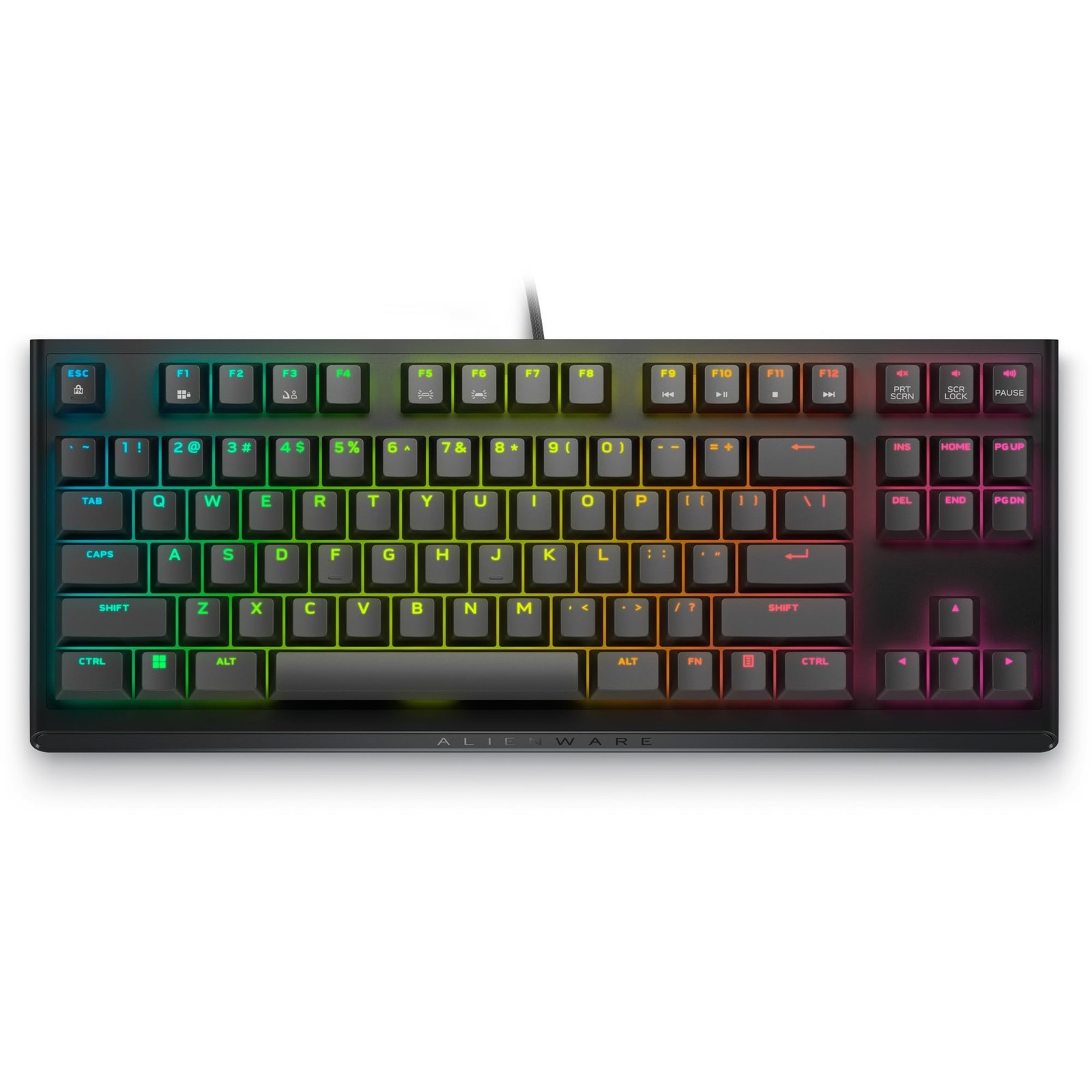 Alienware Tenkeyless Gaming Keyboard - AW420K - Dark Side of The Moon - Wired...
