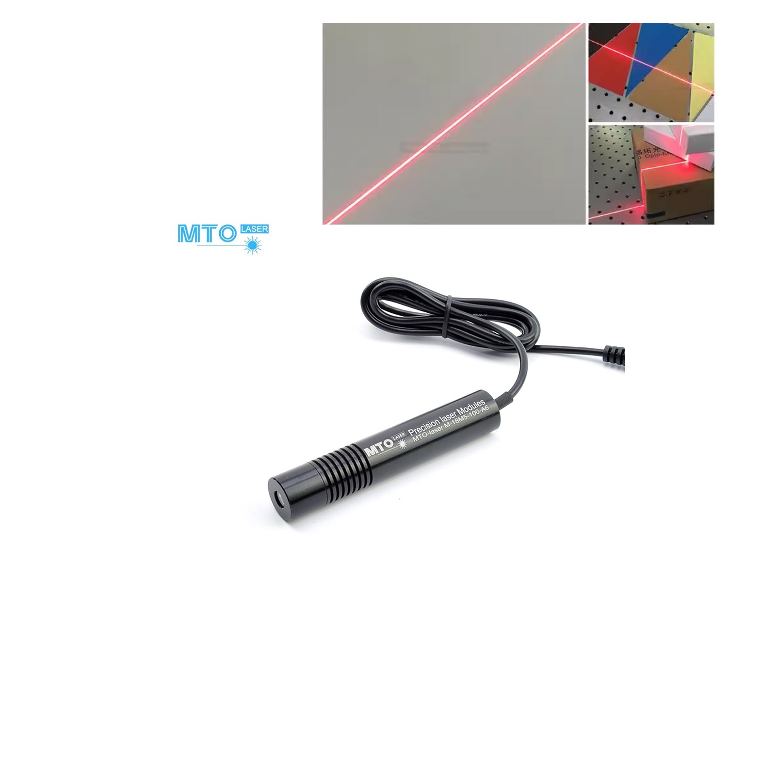 Fixed Focus 648nm 50mw/100mw/200mw Red Line Cutting Machine Dedicated Module