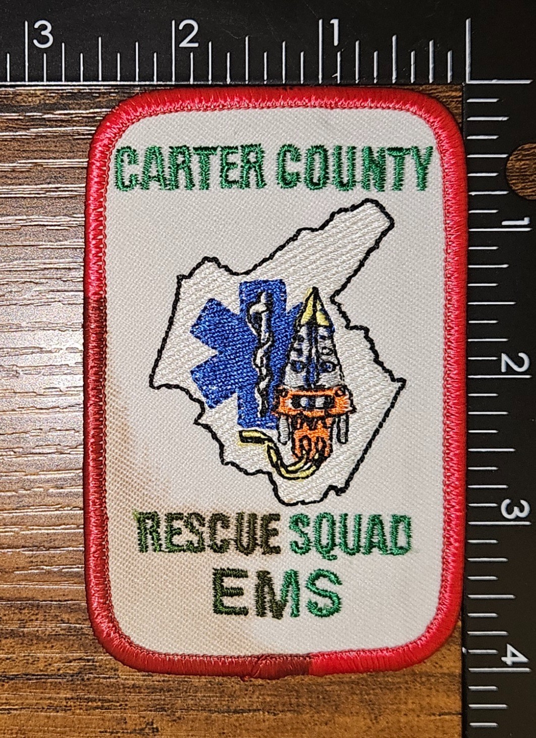 Carter County EMS Rescue Squad Tennessee ? Fire Rescue Patch