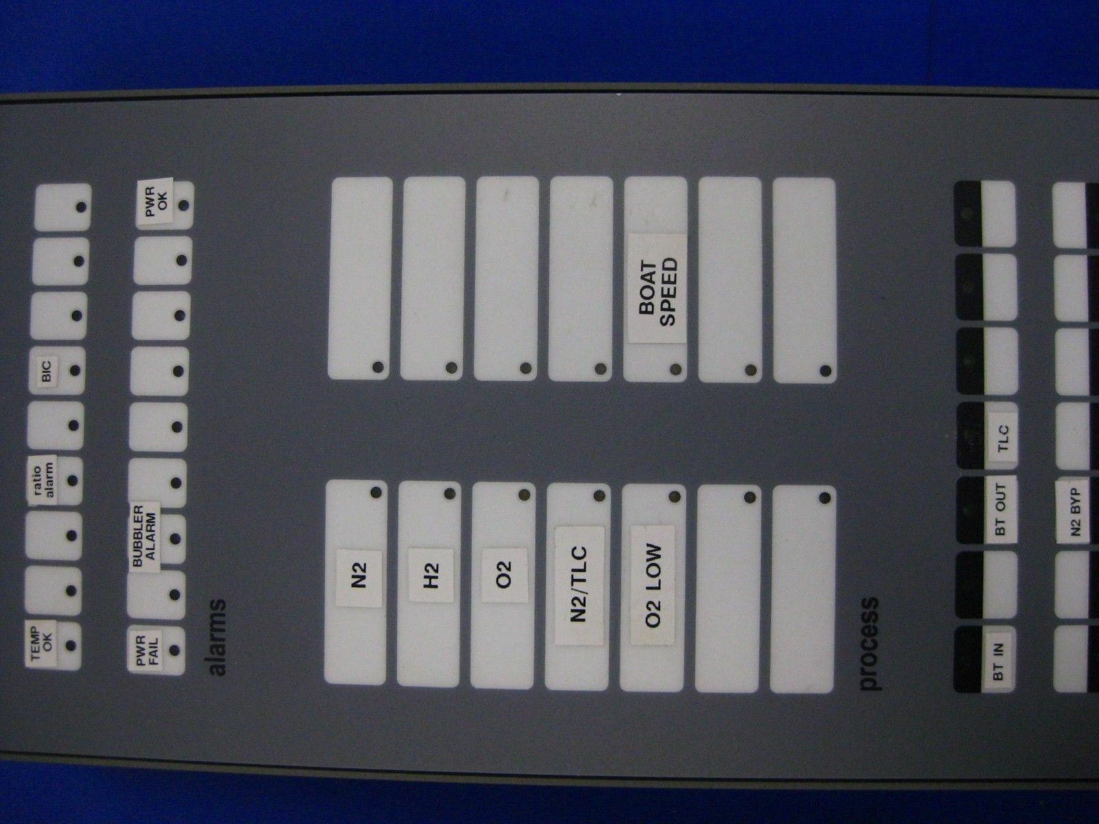SEMY Engineering Process Status Display Box w/ MYP821800 PCB, Used