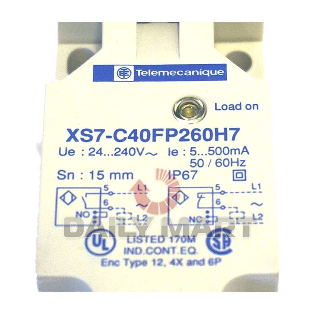 New In Box TELEMECANIQUE XS7C40FP260H7 Proximity Switch