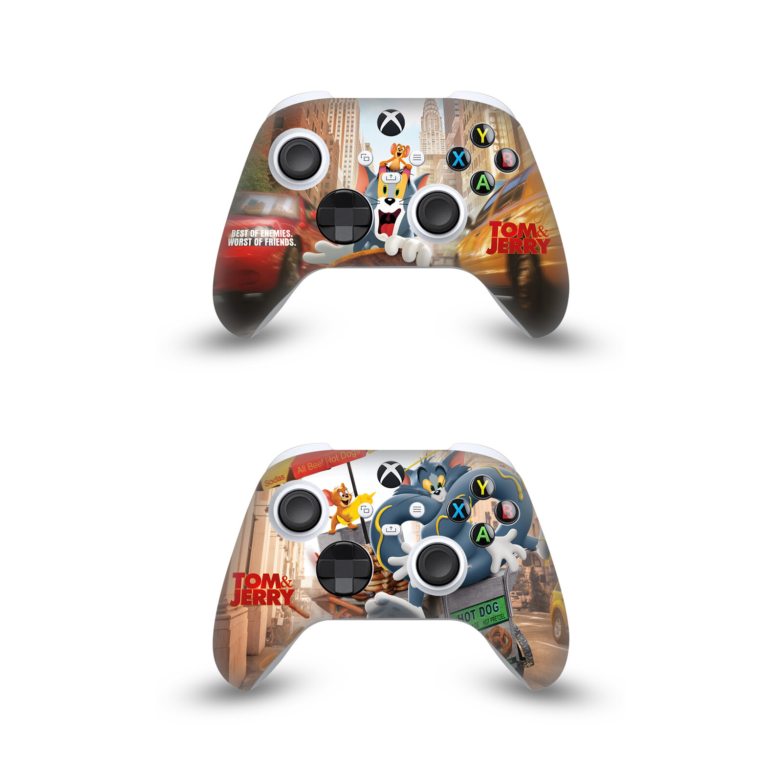 TOM & JERRY MOVIE (2021) GRAPHICS VINYL SKIN XBOX SERIES X / SERIES S CONTROLLER