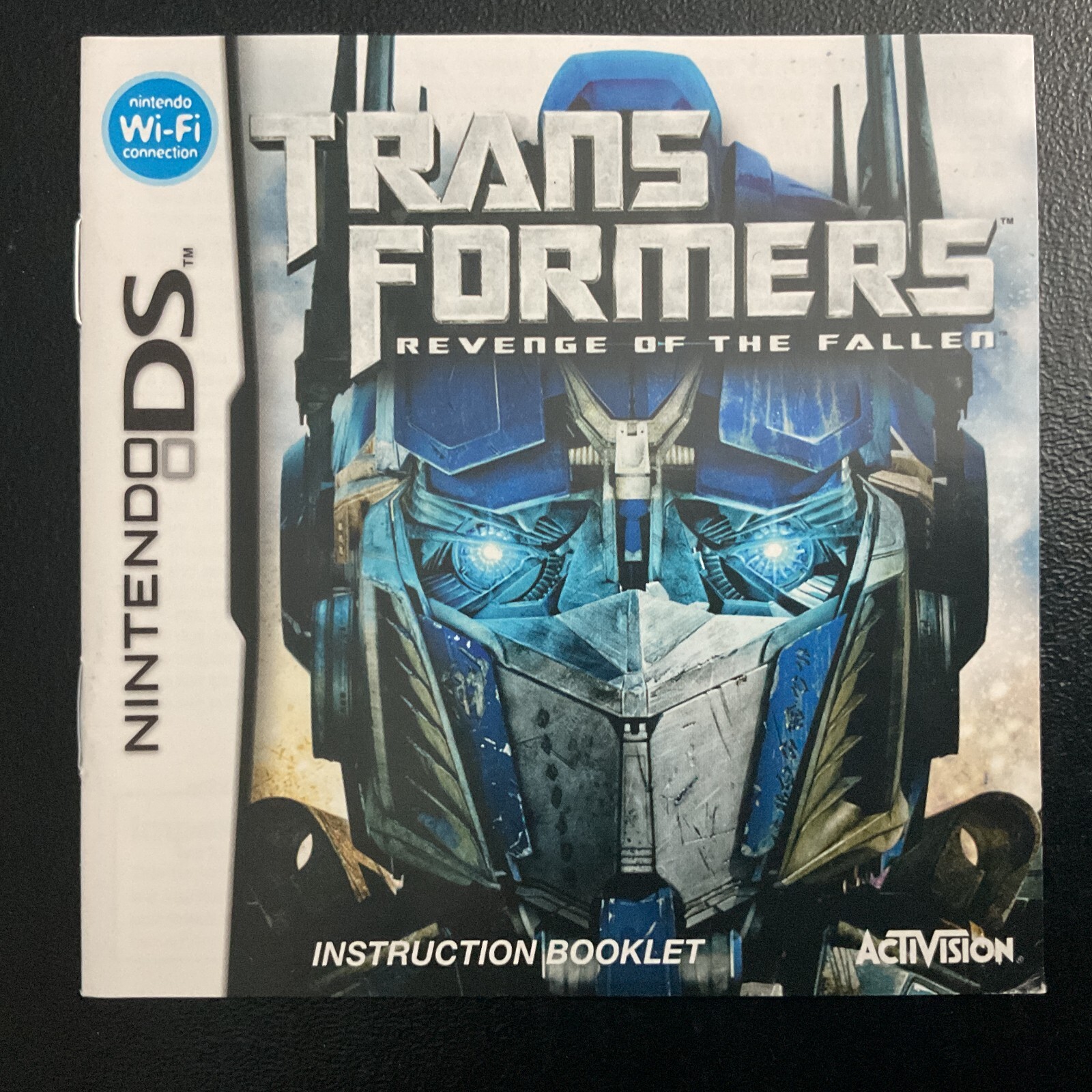 Transformers Revenge Fallen Autobots Nintendo DS Instruction Manual Only