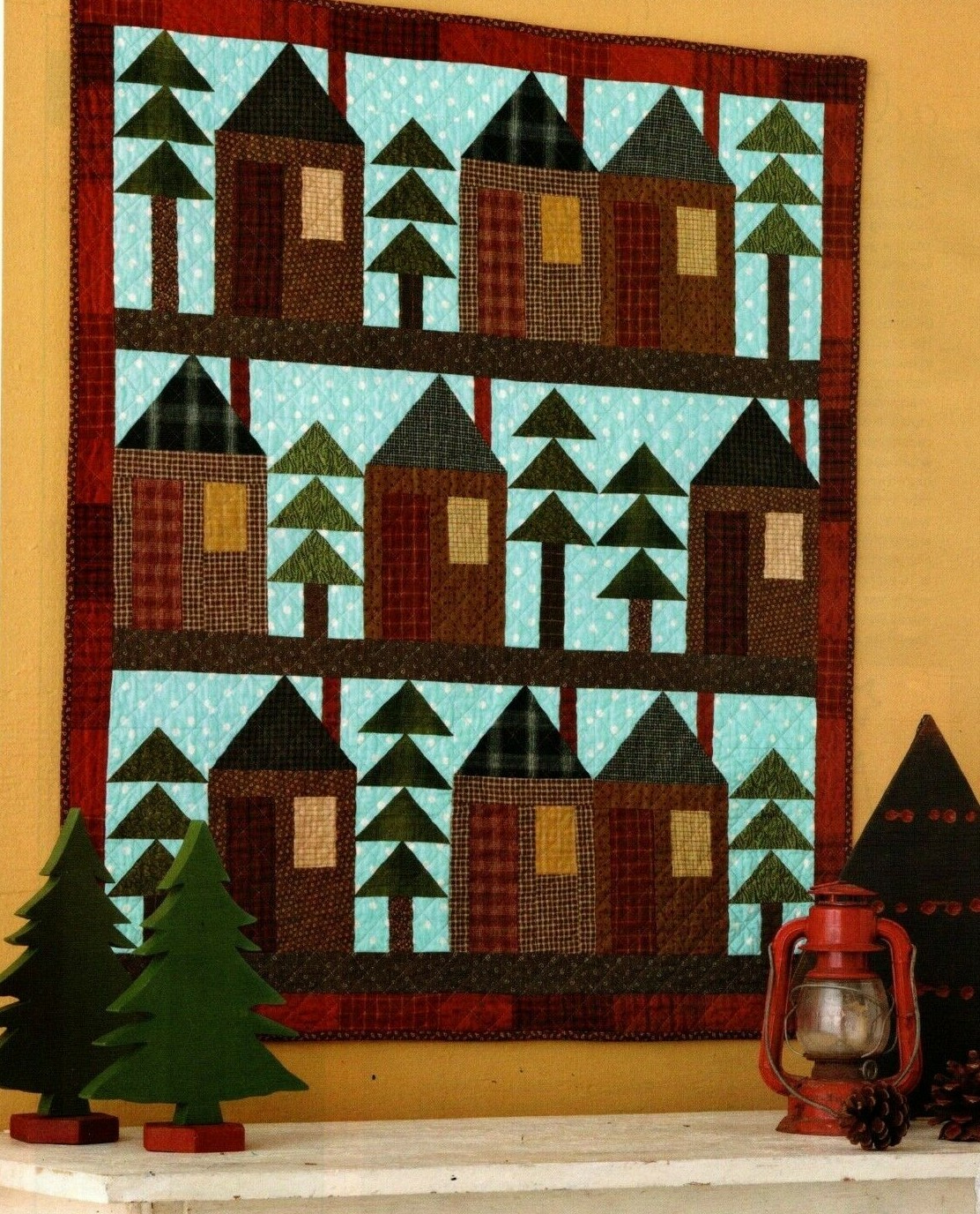 All Snowed In Quilt Pattern Pieced RP