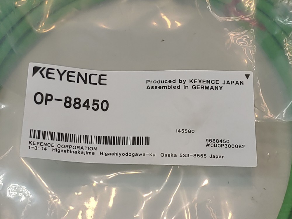 Keyence 0P-88450 Ethernet Cable