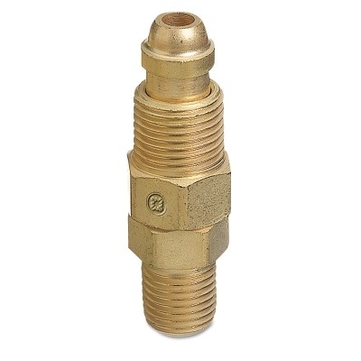 Inert  Hose and Torch Adaptor, 200 psig, Brass, B-Size 5/8 in-18 RH (M) Western