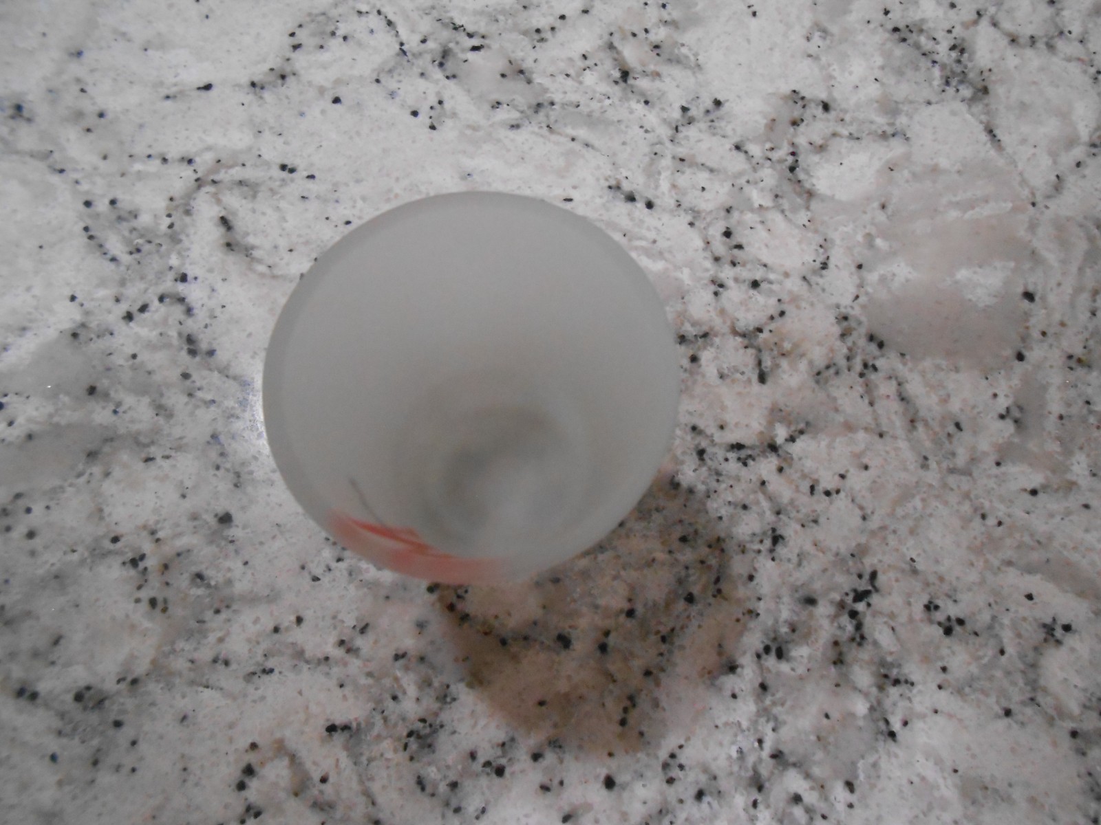 Miami Beach Frosted Shot Glass EUC