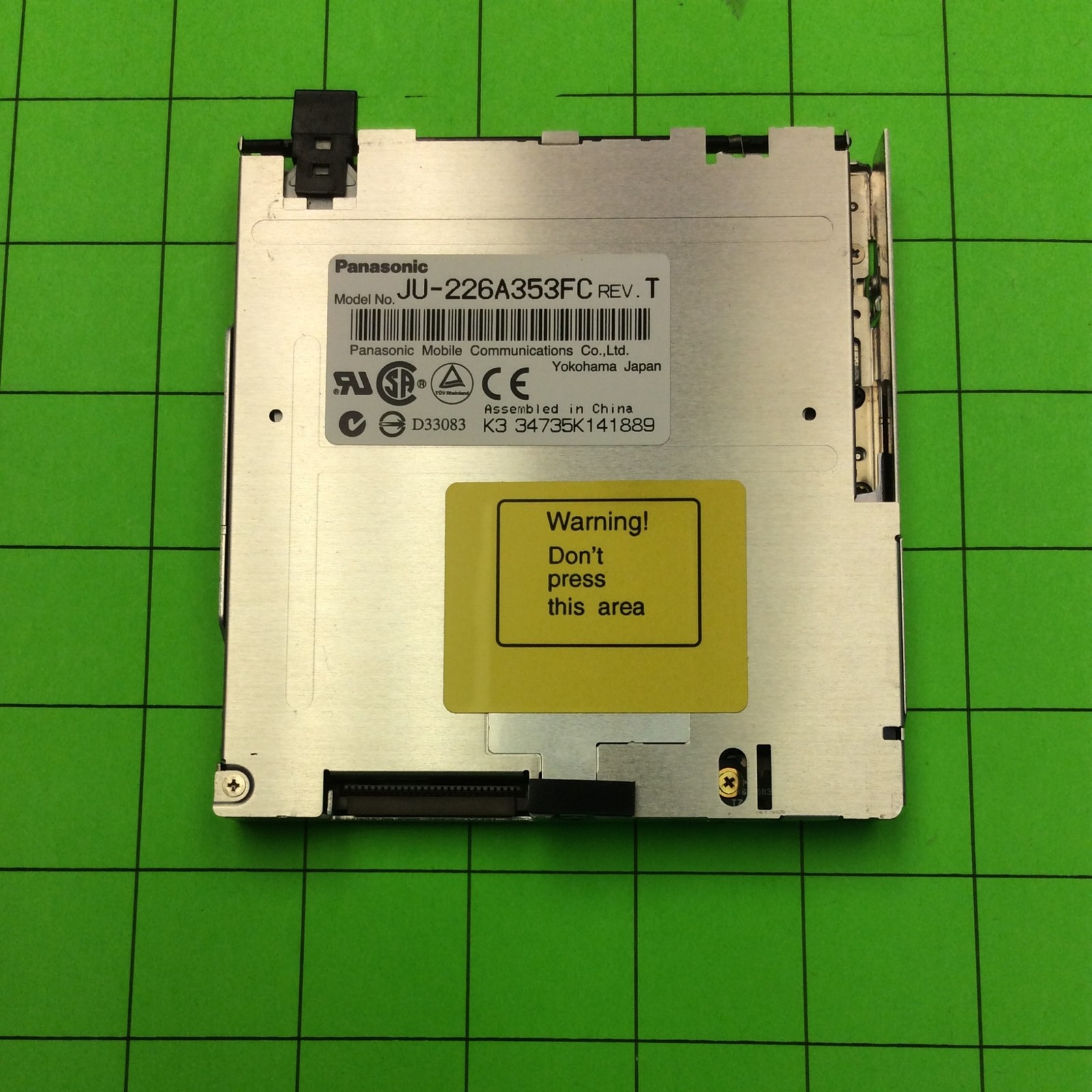 HP Compaq NX9010 Laptop Computer Floppy Disk Drive JU-226A353FC Panasonic
