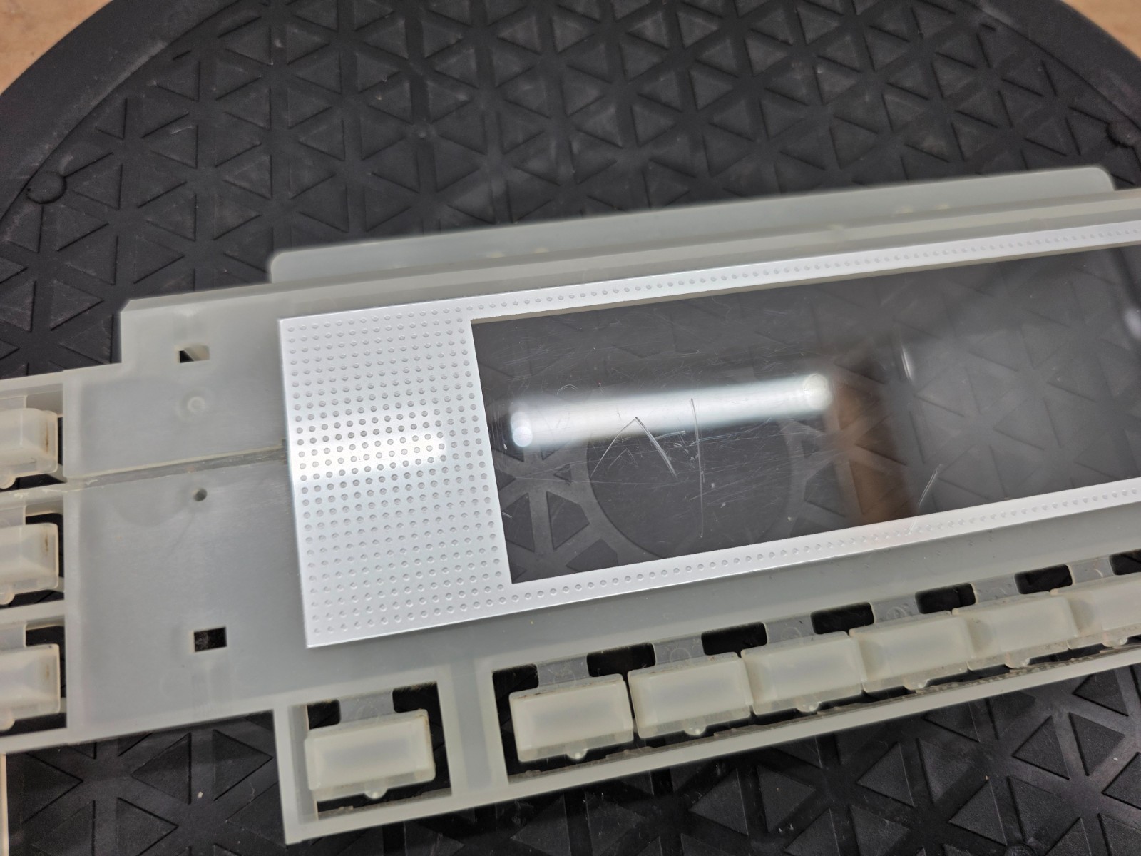 korg triton le 76 Clear Plastic LCD Screen Cover Unit plus buttons