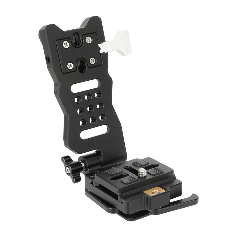 CAMVATE L-Shaped V-Lock Mounting Plate with Arca-Type Quick Release System