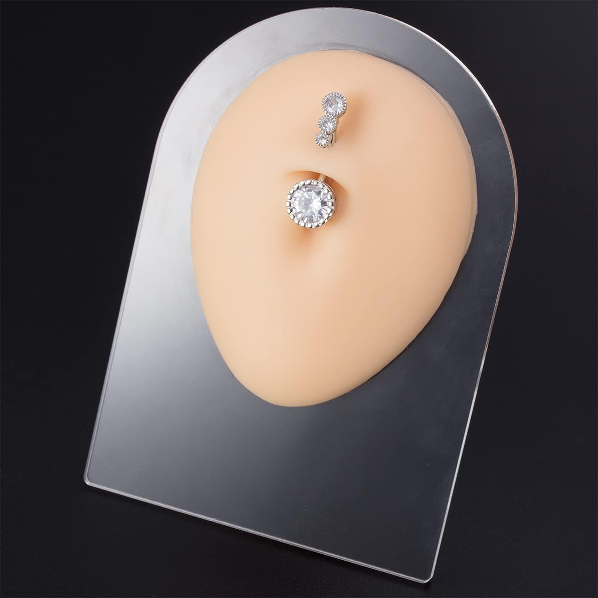 Silicone Piercing Practice Body Parts Displays Set Body Piercing Practice Model