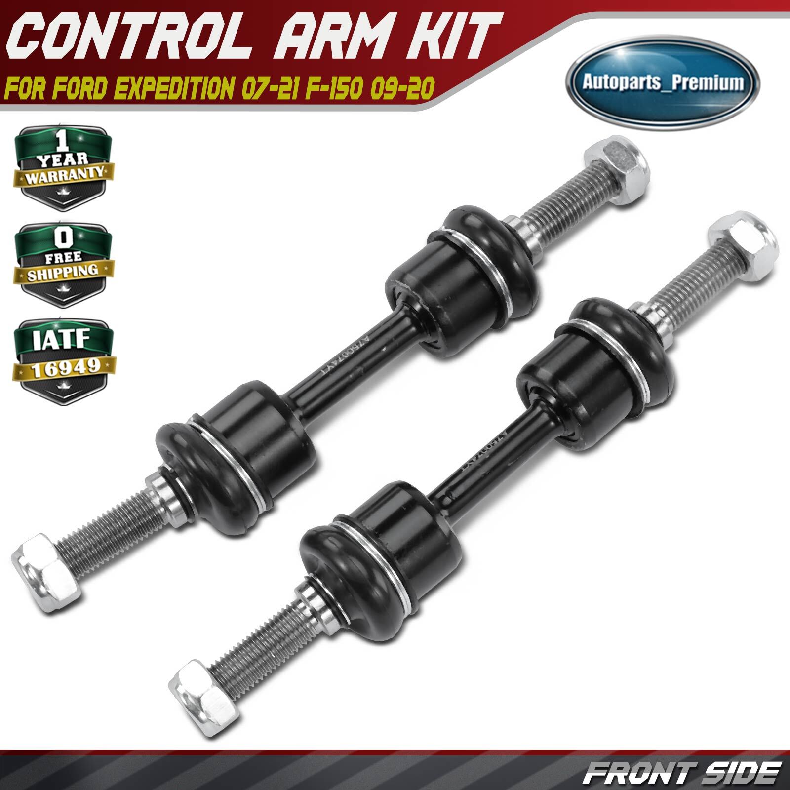 2x Front Sway Bar Link for Ford F-150 09-20 Expedition 07-21 Lincoln Navigator
