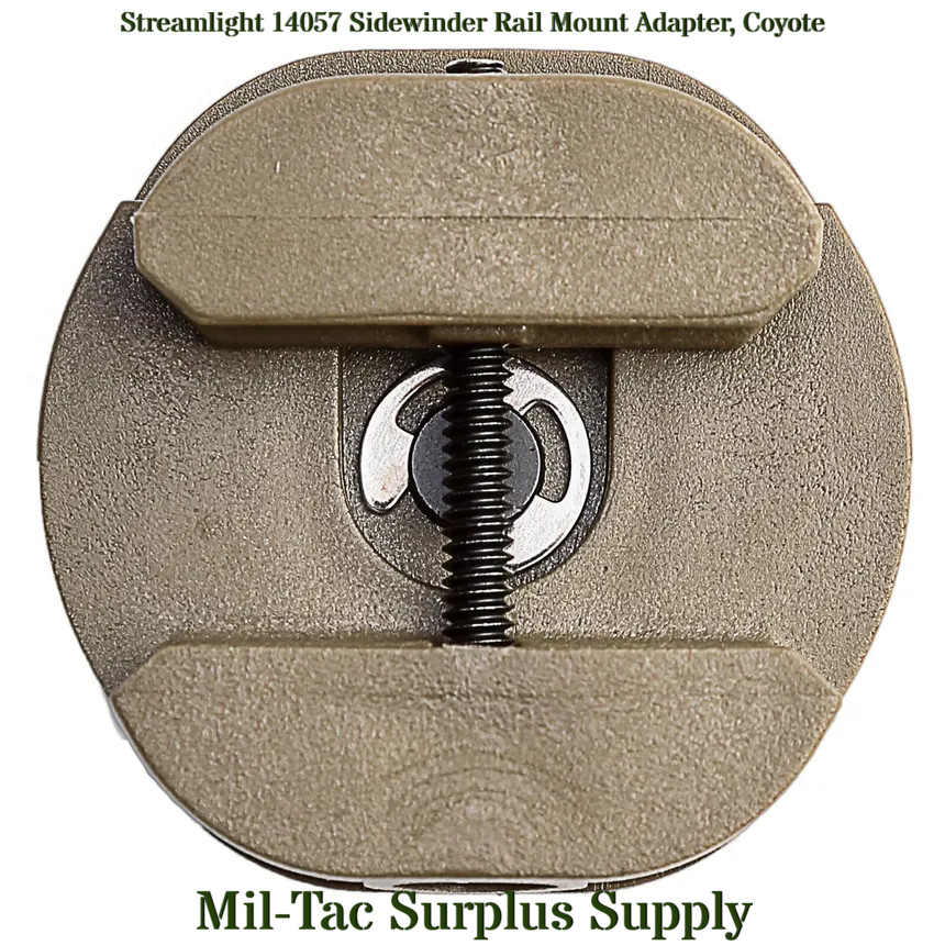 Streamlight 14057 Sidewinder Rail Mount Adapter, Coyote