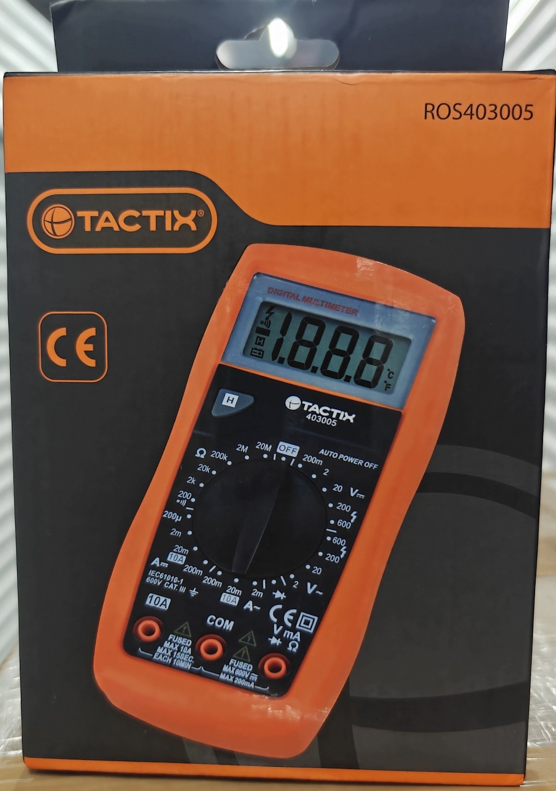 Tactix Digital Multimeter  Ros403005