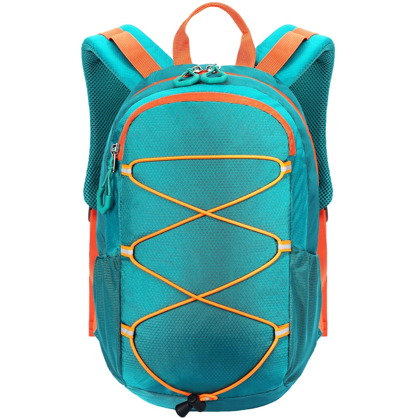 Green 10L Kids Hiking Backpack Small Waterproof Travel Camping Daypack Bag